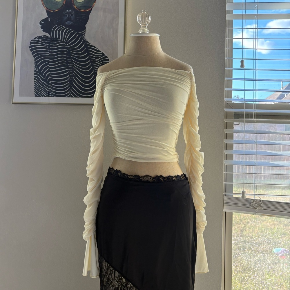 Long sleeve blouse